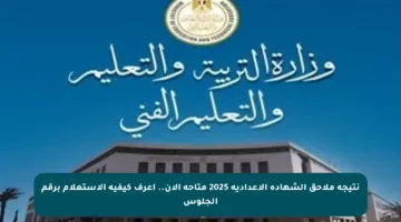 نتيجة ملاحق الشهادة الإعدادية 2025 متاحة الآن.. اعرف كيفية الاستعلام برقم الجلوس